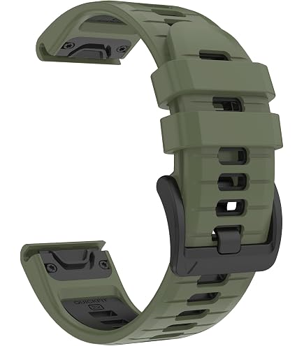 Amazon.com: Garmin QuickFit 22 Watch Band - Amp Yellow Silicone